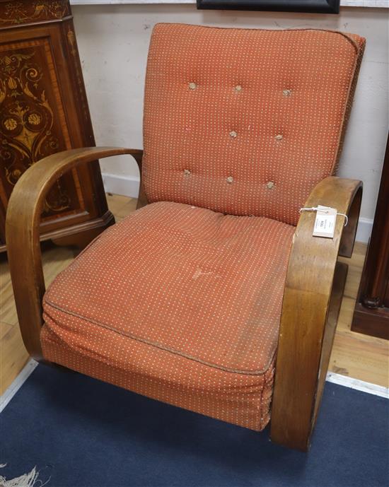 A pair of Miroslav navratic 1950s chairs